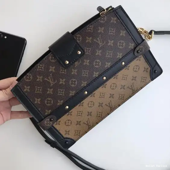 Affordable CLUTCH Vuitton Louis TRUNK 0613